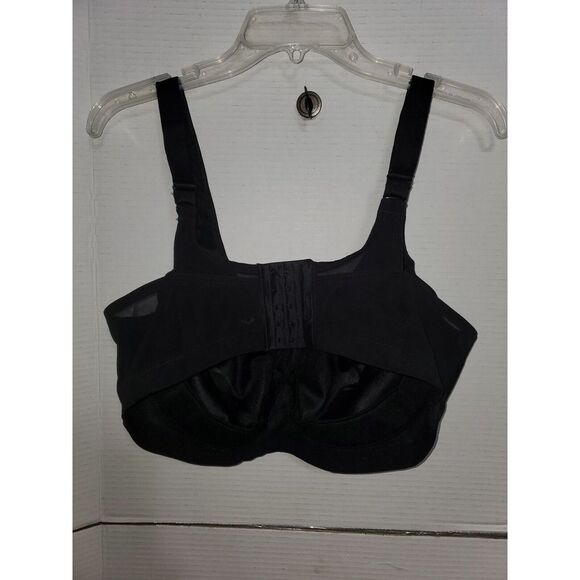 Glamorise 40D MagicLift Seamless Everyday‎ Bra 1007 NWOT Black - Picture 3 of 4